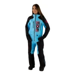 Комбинезон Женский FXR Recruit без утеплителя Black/Sky Blue/E.Pink 232912-1053
