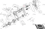 504153165 Подшипник КПП Для Ski Doo
