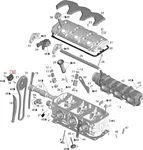 420660100 Крышка Распредвала Двигателя Для Ski Doo Elite 1500