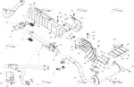 707600077 Втулка Глушителя Для BRP Can Am 707600701, 707602775, 707603323