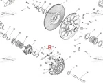 417223604 Рампа Вариатора Для Ski Doo 417223557