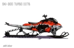 Наклейки VEL На Снегоход Ski Doo Summit Expert TURBO 007B