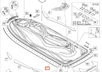 291002074 Вставка бокового бампера SEA DOO