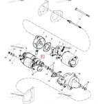 410210400 Бендикс Стартера Для Ski Doo