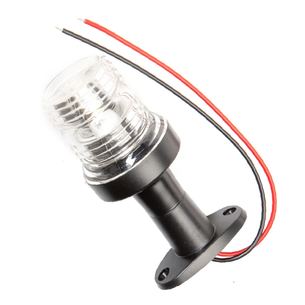 Огонь клотиковый (стояночный) AAA на стойке, 4', пластик, светодиод, чёрный