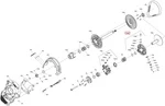 417224457 Шкив Ведущего Вариатора Подвижный Для Ski Doo 417224610, 417224181, 417224275, 417224341, 417224460