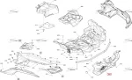 705017558 Накладка Глушителя Задняя Для BRP Can Am Maverick 705010001