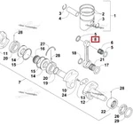 3007-880 Шатун Для Arctic Cat