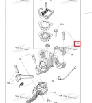 507032736 Хомут Крепежный С Болтами Для Ski Doo