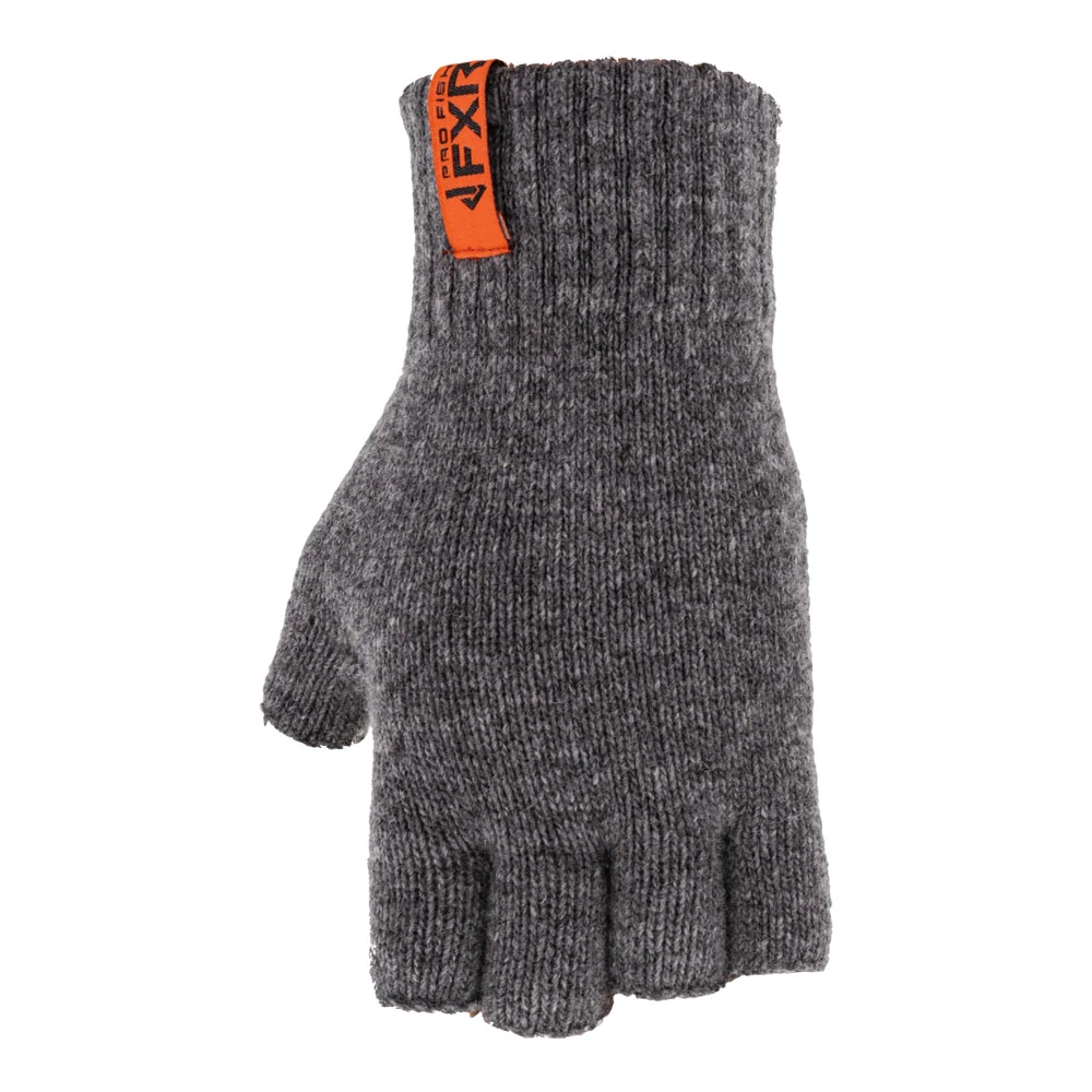 Перчатки FXR Half Finger Wool   без утеплителя, 210822-1000