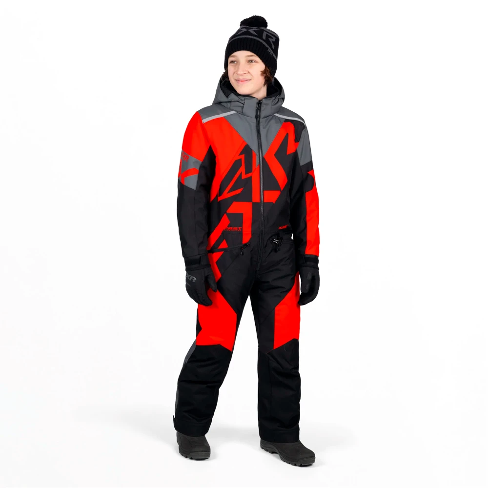 Детский комбинезон FXR Cold Cross CX с утеплителем Red/Black, 10, 263006-2010-10