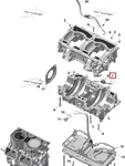 420894411 Картер Для Ski Doo 850 E-TEC Turbo R