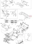 705000784 Багажник Задний Для BRP Can Am Quest