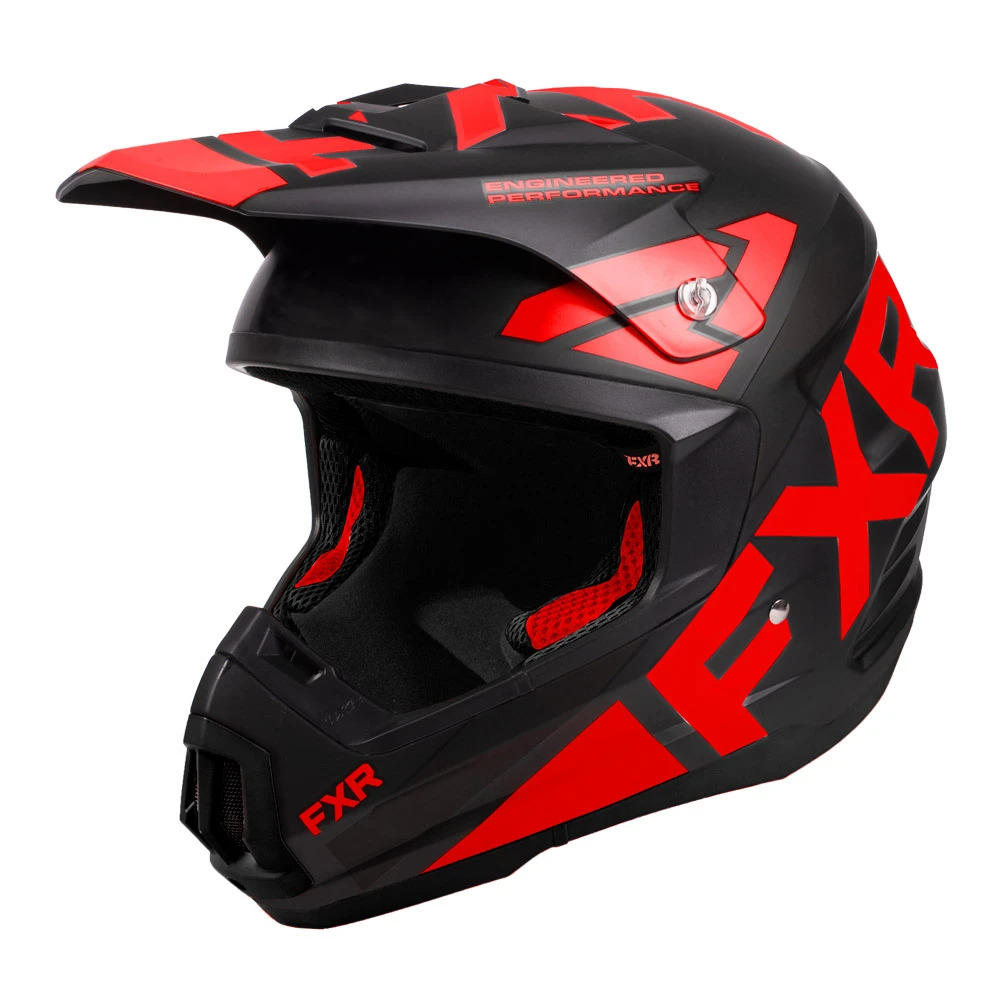 Шлем FXR Torque Team Black/Red, 2XL, 220620-1020-19
