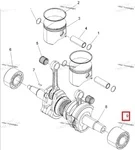 F560423 Подшипник Коленвала Для Polaris 3514587, 3514710, 3514908, 3515098