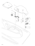 269500575 Петля крышки бардачка SEA DOO