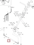548983 Рулевая Тяга Правая Для Ski Doo Skandic M548983