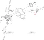 420832260 Палец Шестерни Масляного Насоса Для Ski Doo