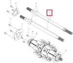 1333520 Вал Промежуточный Для Polaris AXYS 2206051