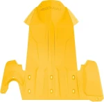 860200739 Защита Днища Полная Желтая Для Ski Doo REV XM 860201035, 860201034, 860200740, 860200605, 860201148