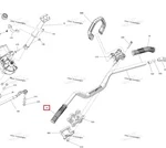 709403095 Ручка Руля Левая Для BRP Can Am Outlander XMR G3