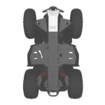 715000925 Передняя алюминиевая защитная пластина BRP CAN-AM