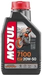 104103 MOTUL Моторное масло 7100 4тактное SAE 20W-50 1 литр