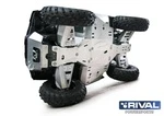 444.7414.2 RIVAL Комплект алюминиевой защиты днища Polaris Sportsman 570