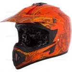 Шлем кроссовый CKX TX529 Blast оранжевый размер L