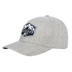 Кепка Klim Glacier Hat SM - MD Gray Heather - Black 4042-003-120-668
