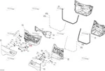 705207246 Кронштейн Двери Для BRP Can Am Maverick Sport MAX 1000, Commander MAX 1000R EFI