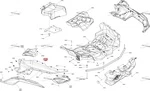 705014343 Крыло Заднее Левое Черное Для BRP Can Am MAVERICK 705015317, 705015404