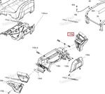 510006797 Ручка Пассажира Правая Для Ski Doo SKANDIC