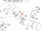 274001326 Патрубок 3D 947 DI 2006-2007г. SEA DOO