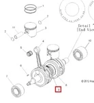 5133689 Шестерня Привода Маслонасоса Для Polaris