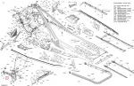 518333691 Кронштейн Двигателя Левый Для Ski Doo 518329331