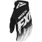 Перчатки FXR Factory Ride Adjustable MX Black/White 203363-1001