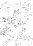 605351463 Кронштейн Капота Левый Для Ski Doo Expedition, Skandic
