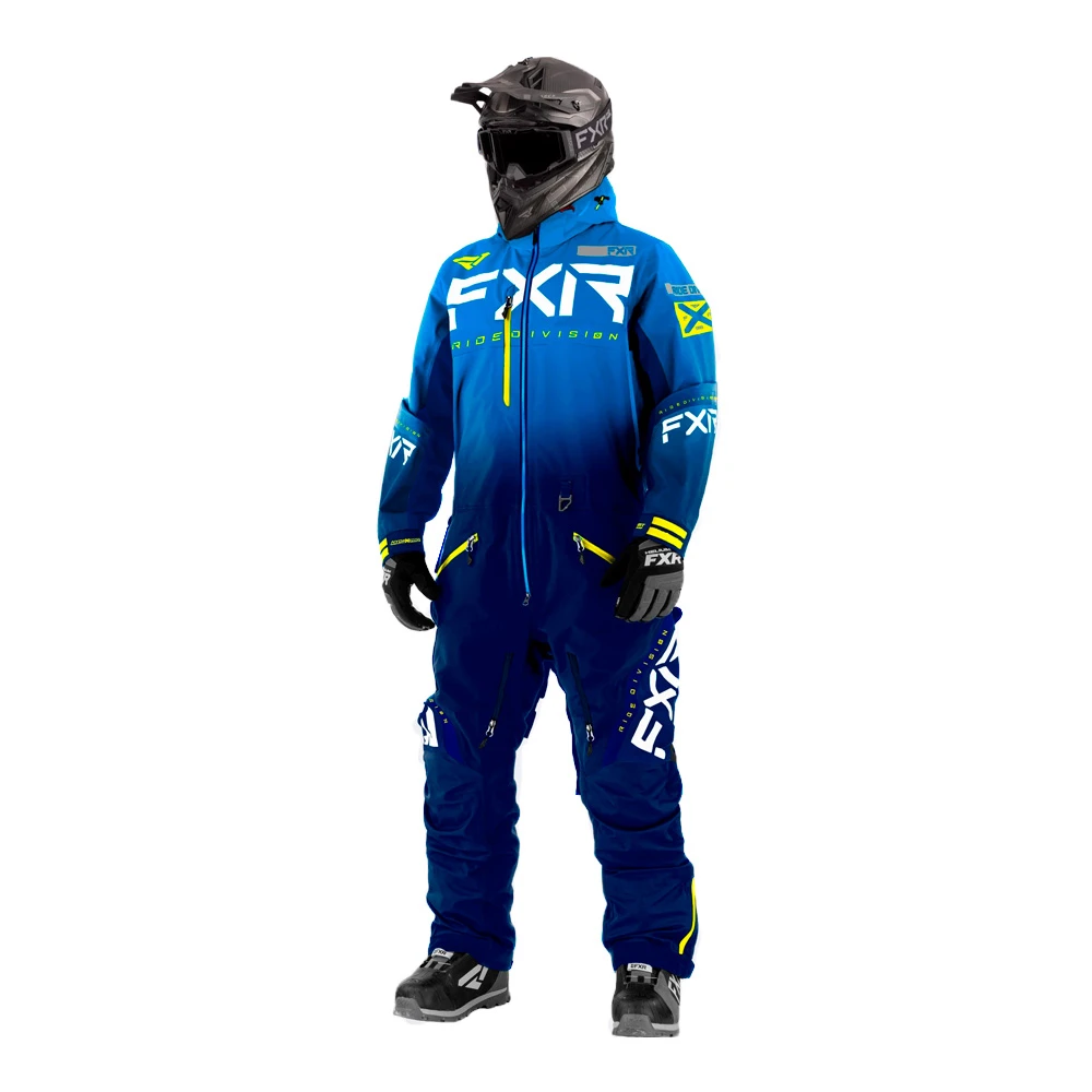 Комбинезон FXR Helium без утеплителя Navy-Blue Fade/Hi Vis, 2XL, 222810-4665-19