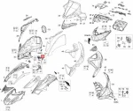 517305761 Крепеж Защёлки Боковой Панели Правый Для BRP Lynx