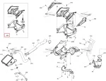 508001078 Воздуховод Черный Для Ski Doo 600, 900 ACE 508001280
