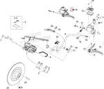 507032465 Тормозной Цилиндр В Сборе Для Ski Doo 2007-2009