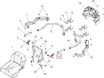 5450266 Фиксатор Левый Для Polaris 550 5452250