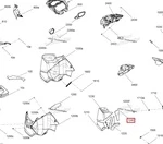 517305203 Поролон Изоляционный Левой Боковой Панели Для Ski Doo