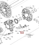 417224573 Грузик Ведущего Вариатора Для Ski Doo SUMMIT 850 E-TEC Turbo 2020