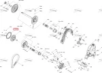 VEL Венец Стартера Зубчатый Для Ski Doo 417222952, 417223739