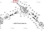 30-7015 ALL BALLS Сальник Боковой Заднего Редуктора Для Polaris 3233788, 3234300, 3235052, 3233248, 3233097, 3233096, 3233027