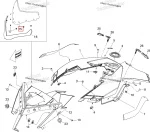 860200157 Стекло Ветровое Для Ski Doo REV XP 517304227, 517304222, 517304226, 517304228, 517303621, 860200454, 860200646, 860200472