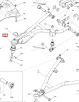 706204572 Рычаг Передний Верхний Правый Черный Для BRP Can Am Outlander, Renegade 706203222, 706204445