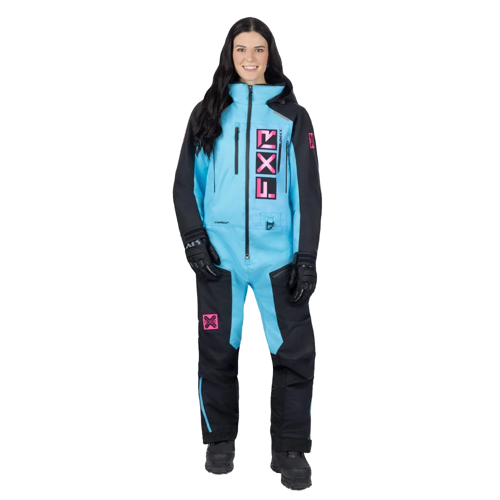 Комбинезон FXR Recruit F.A.S.T. с утеплителем Black/Sky Blue/Electric Pink, 232913-1053 Комбинезон FXR Recruit F.A.S.T. с утеплителем Black/Sky Blue/Electric Pink, 232913-1053